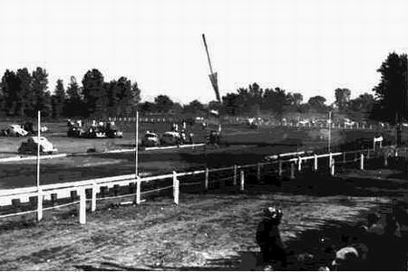 Mt. Clemens Race Track - 1951 South Turn From Vince Cuker